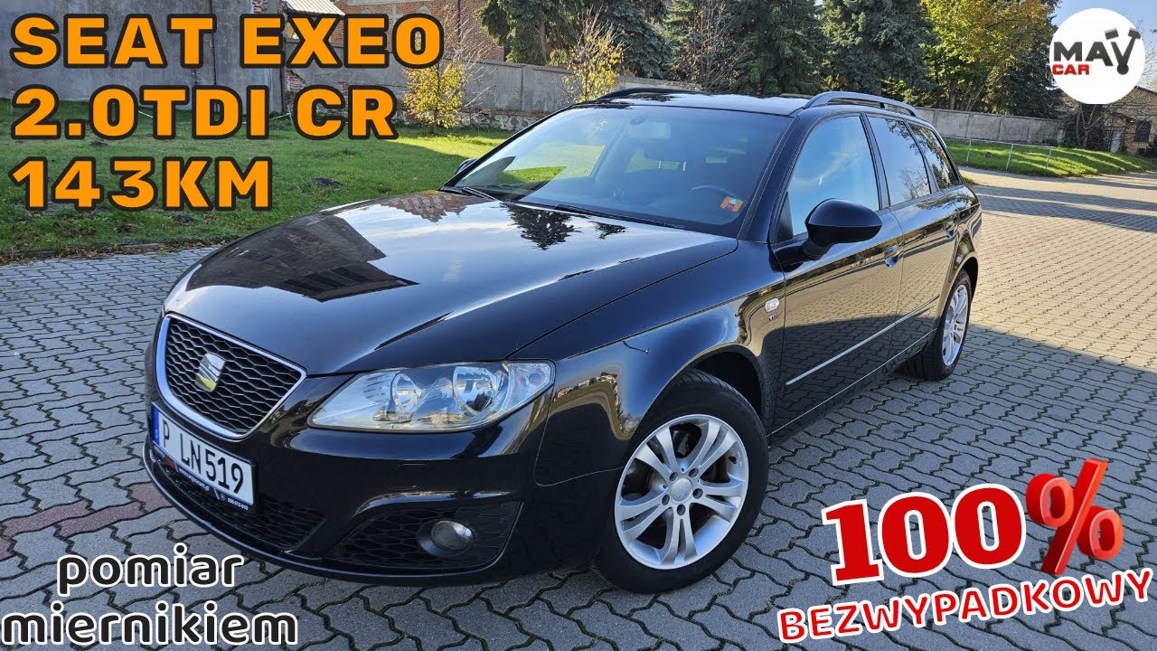 SEAT EXEO OD 1 WŁAŚCICIELA 2.0 TDI COMMON RAIL