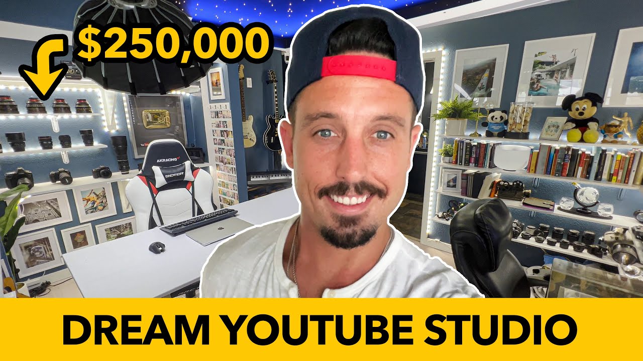 My Dream YOUTUBE STUDIO Final Office Tour! (We're Moving!)
