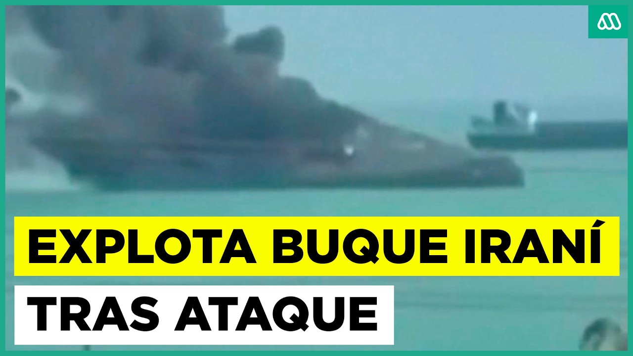 Reportan explosión de buque iraní en aguas costeras del estrecho de Ormuz
