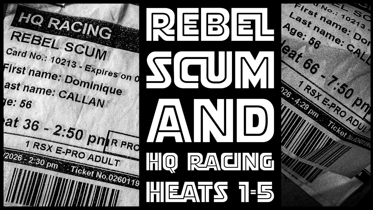 Another Sunday @ HQ Racing - Part 1 - Heats 1-5