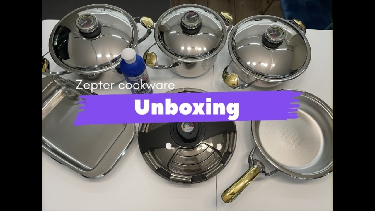 UNBOXING Zepter cookware