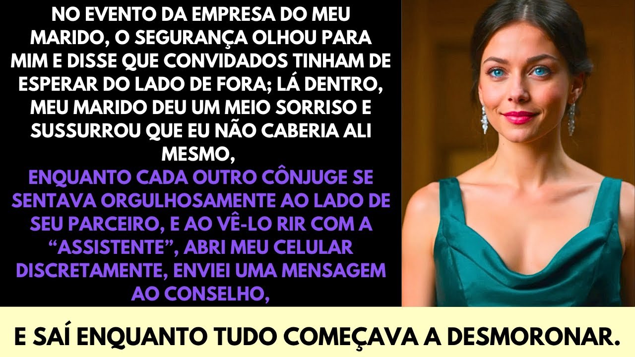 Meu Marido Disse Que Eu Não Pertencia À Gala Dele—Agora Meu Nome Comanda A Empresa Que Ele Alegou