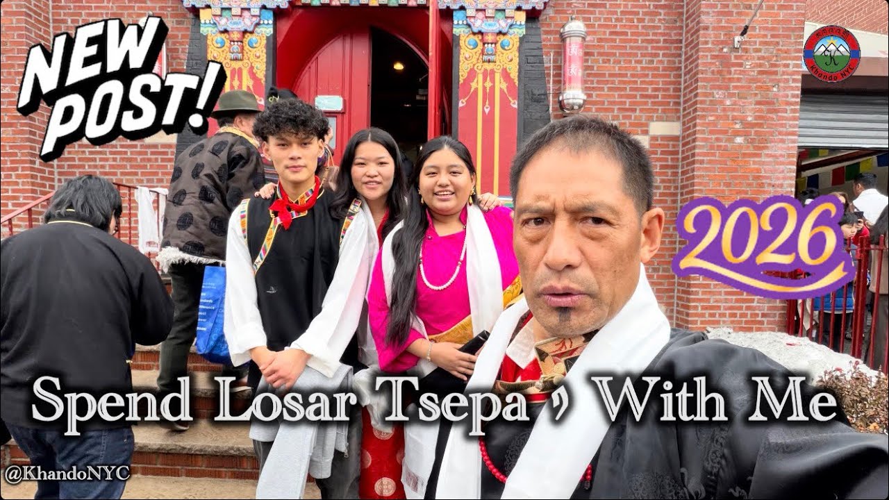 Spend Losar Tsepa ༡ With Me | Bonus Clips of Lhakar  #tibetan #losar #culture #temple #gompa #family