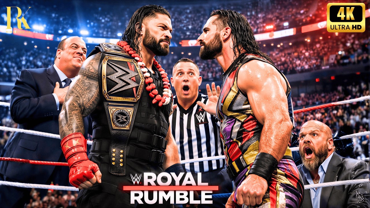 Roman Reigns vs Seth Rollins • Royal Rumble • February 16, 2026 👊💥 #romanreigns #sethrollins