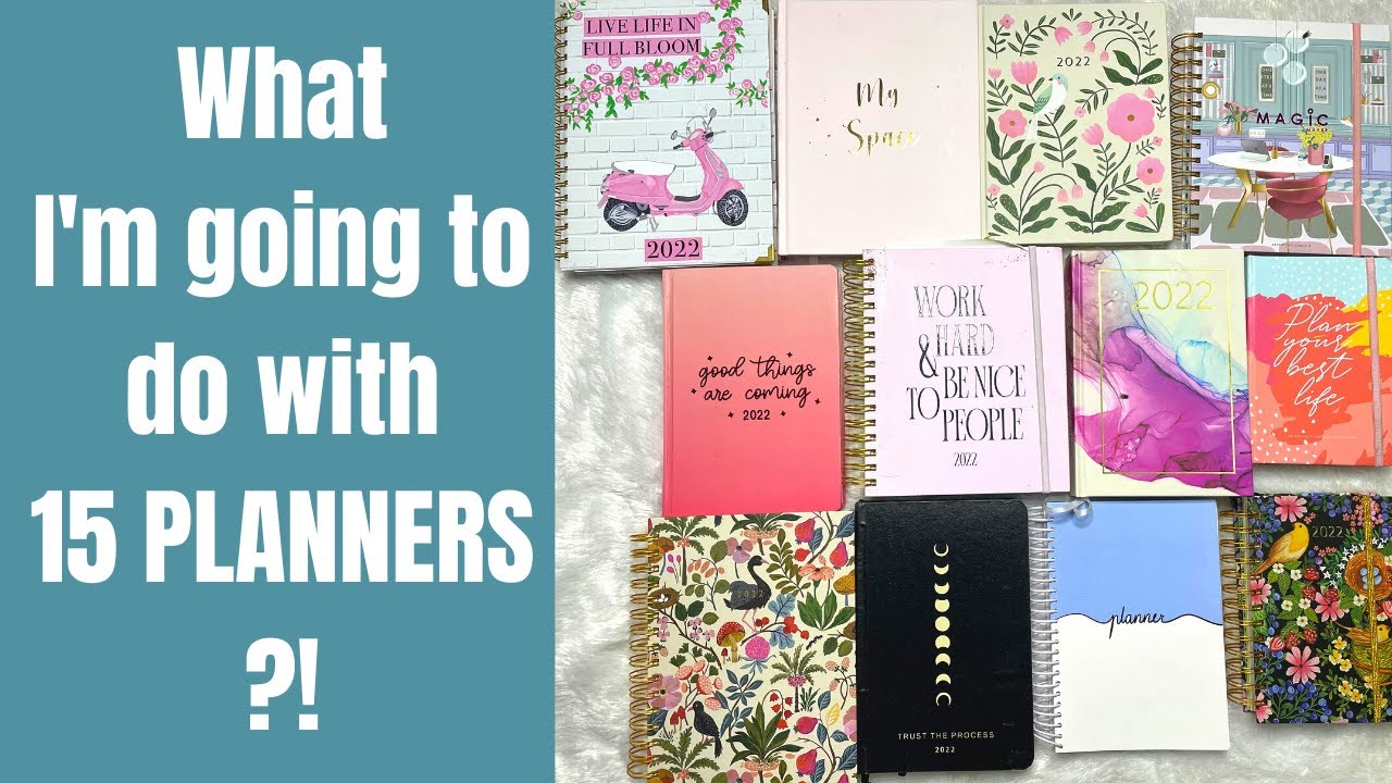 I Bought 15 PLANNERS for 2022, So You Don't Have To | 2022 Planners India | The Productive Girl