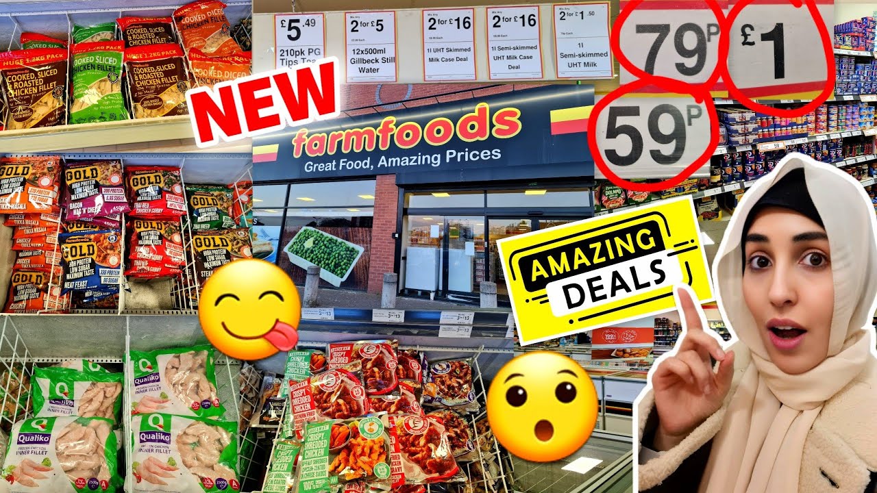 🤯 КАК СУПЕРМАРКЕТ МОЖЕТ БЫТЬ ТАКИМ ДЕШЕВЫМ ⁉️ FARMFOODS Супермаркет 😯 Видеоблог о покупках продук...