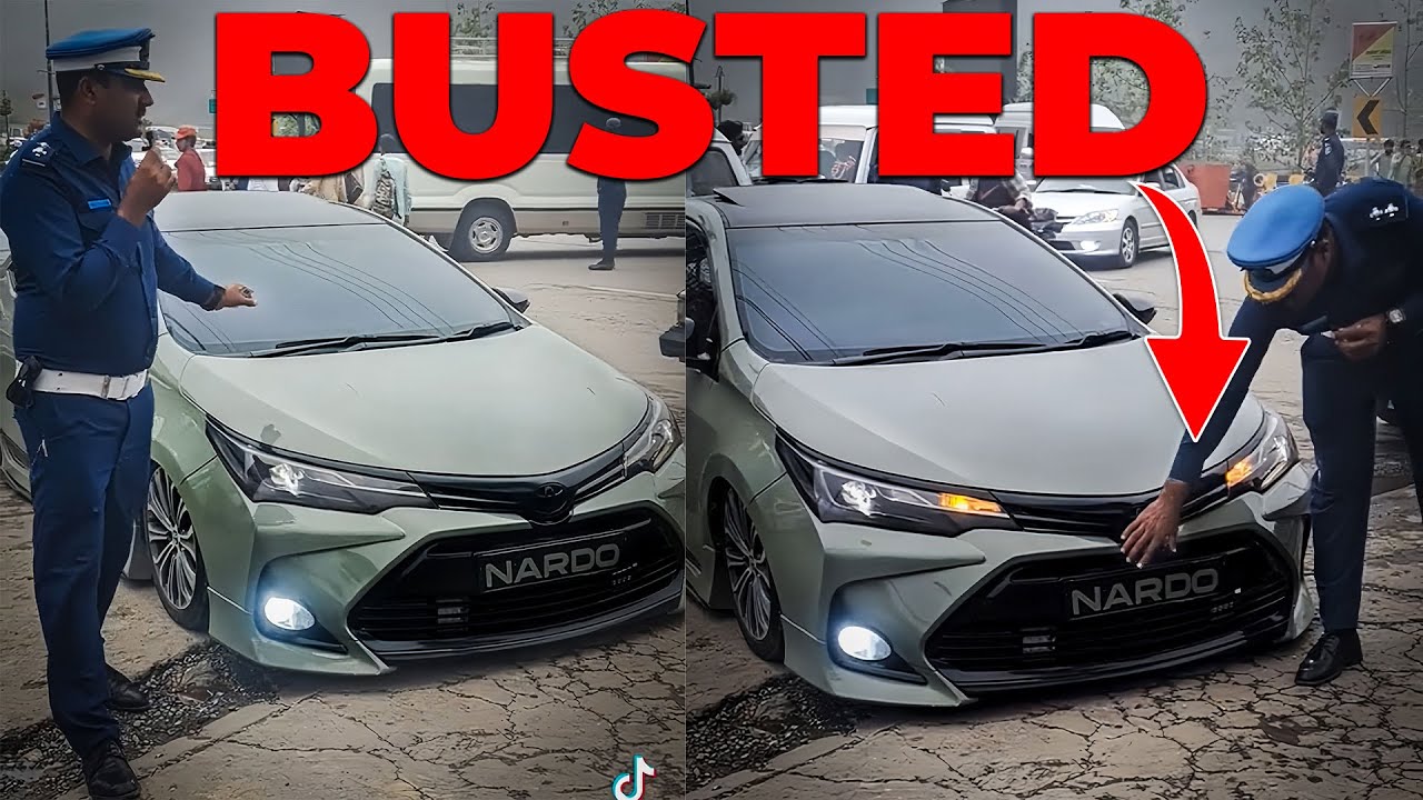 NARDO vs TRAFFIC WARDEN 😬