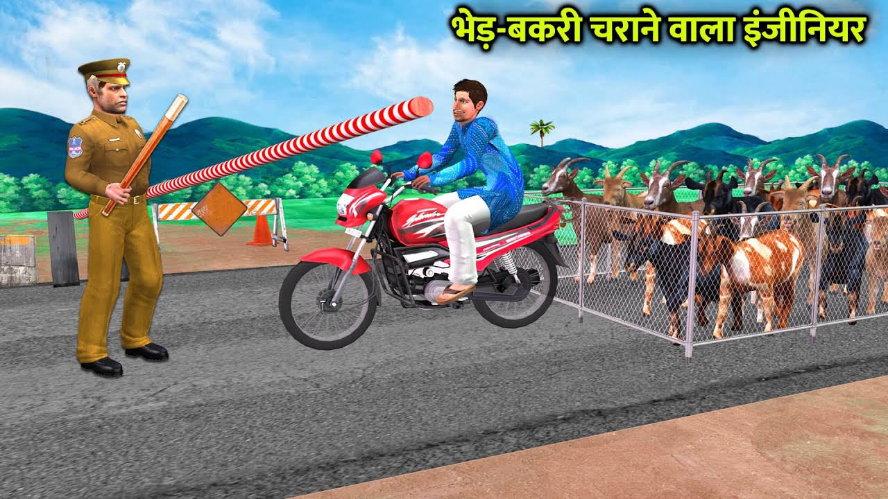 भेड़ बकरी चराने वाला इंजीनियर Bakri Chor Engineer Goat Thief Comedy Hindi Kahaniya