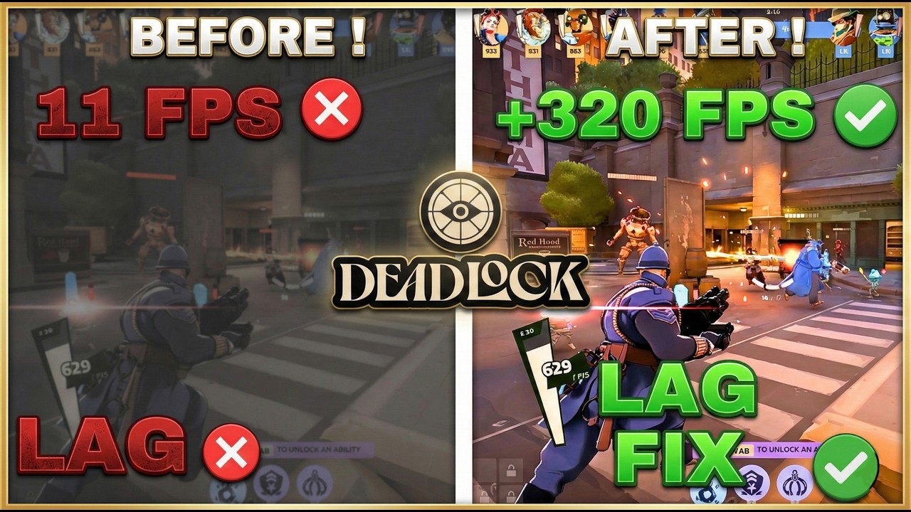 Deadlock FPS Boost (2026) | Fix Stuttering, Lag & FPS Drops FAST