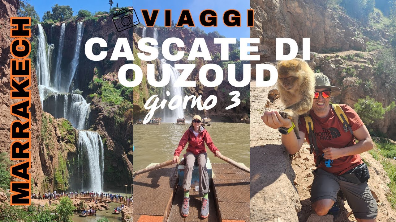 Cinque giorni a Marrakech in Marocco | 3° giorno: le Cascate di Ouzoud | in 4K