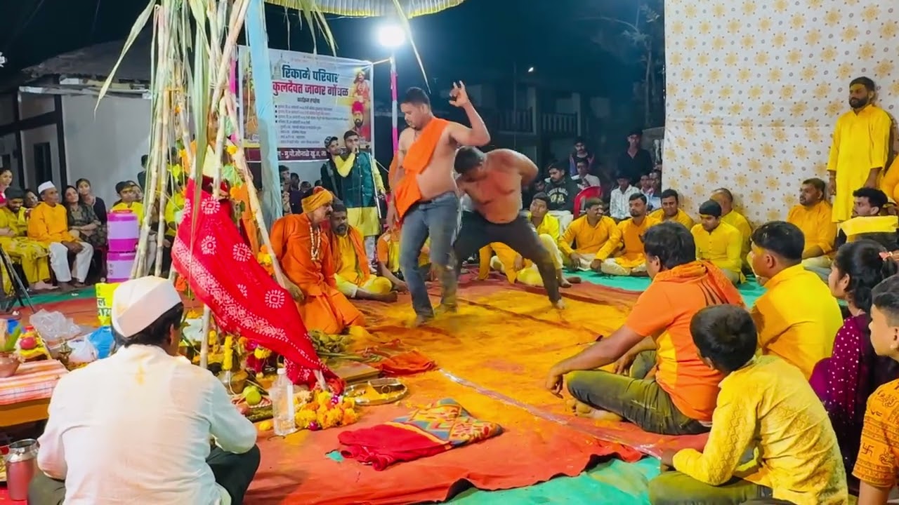 कानिफनाथांची वारी | #gondhal #jagrangondhal #marathisong  | chintaman bhoir maharaj