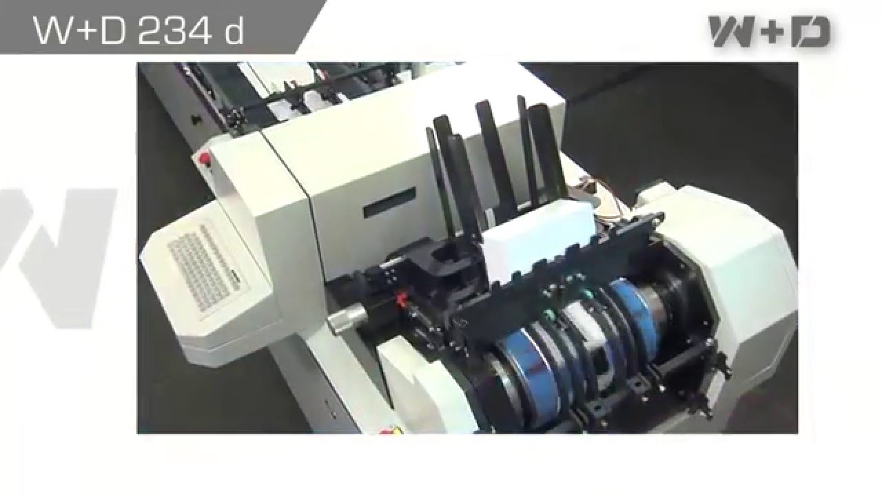 Envelope W+D 234d High-speed Inkjet-Druckmaschine Deutsch