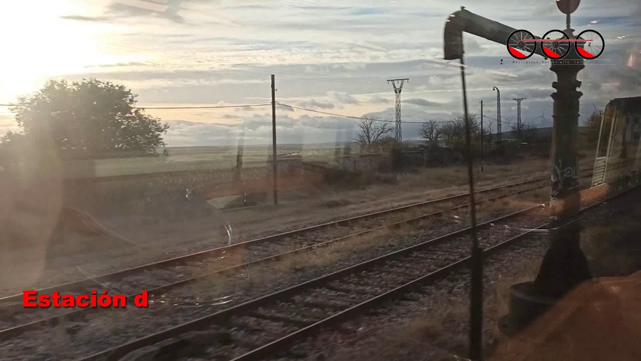 Último viaje en Alvia por la línea convencional hasta puebla de Sanabria