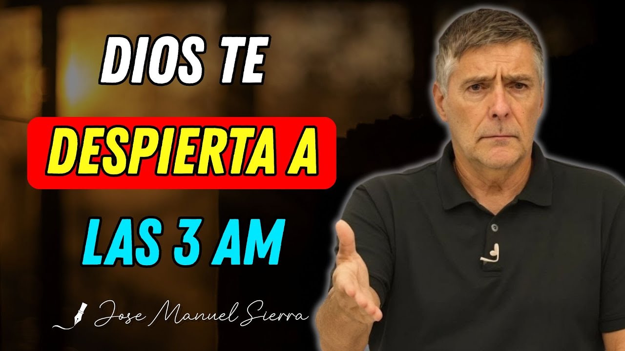 Por Qué Dios Te Despierta a las 3 de la Mañana No Es Casualidad - Pastor José Manuel Sierra