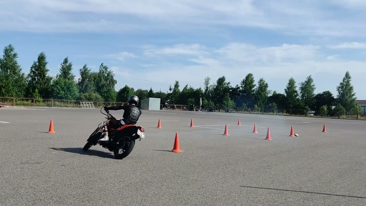 Gymkhana GP 2022: 4 этап | Алексей Шпавда | M1nsk CX200 | 01:05:86