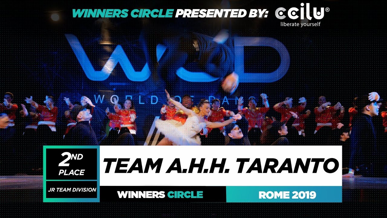 TeamA.H.H Taranto | 2nd Place Jr Team |Winners Circle| World of Dance Rome Qualifier 2019 | #WODIT19