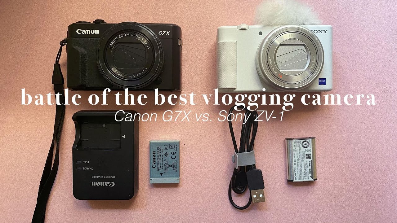 Best vlogging camera of 2021 | Canon G7X Mark II vs Sony ZV-1 review and comparison // VLOGMAS 07