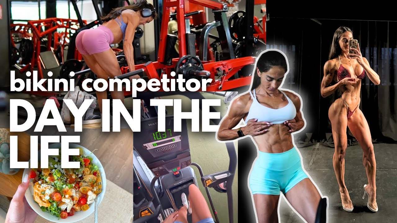 FULL DAY OF EATING | What a Bikini Competitor Actually Eats + Building Muscle