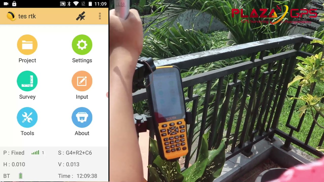 TUTORIAL GPS GEODETIK SOUTH G1, PART 1 : (METODE RTK INTERNAL RADIO)