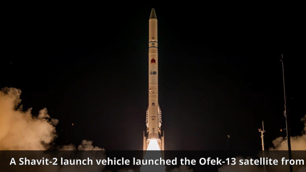 Shavit-2 launches Ofek-13