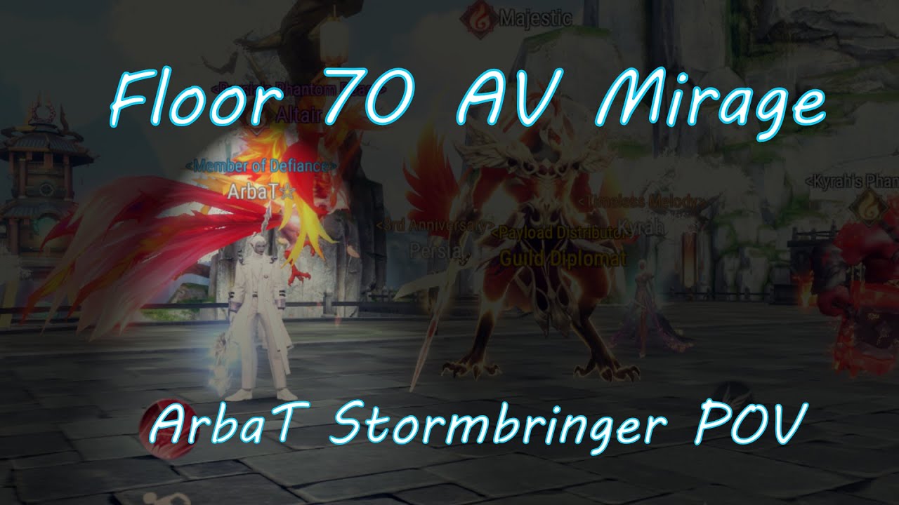 F70 AV Mirage - Stormbringer POV - Perfect World Mobile