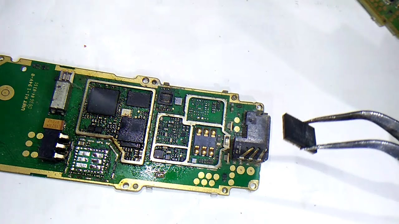 Nokia 1200,1208,1209,network ic remove solution
