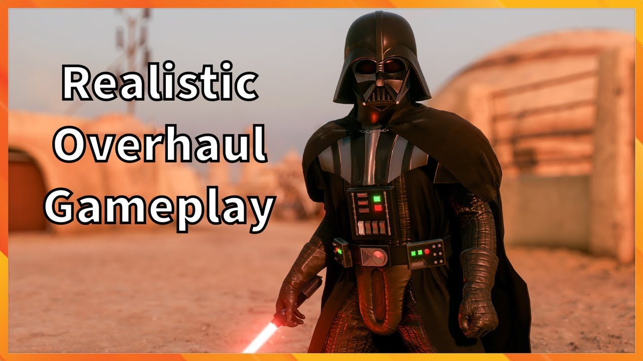 Realistic Overhaul Gameplay Star Wars Battlefront 2