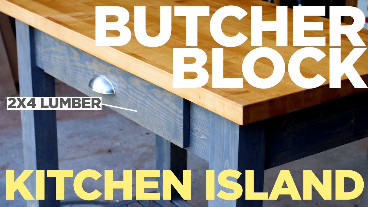 Mike Makes a Butcher Block Kitchen Island