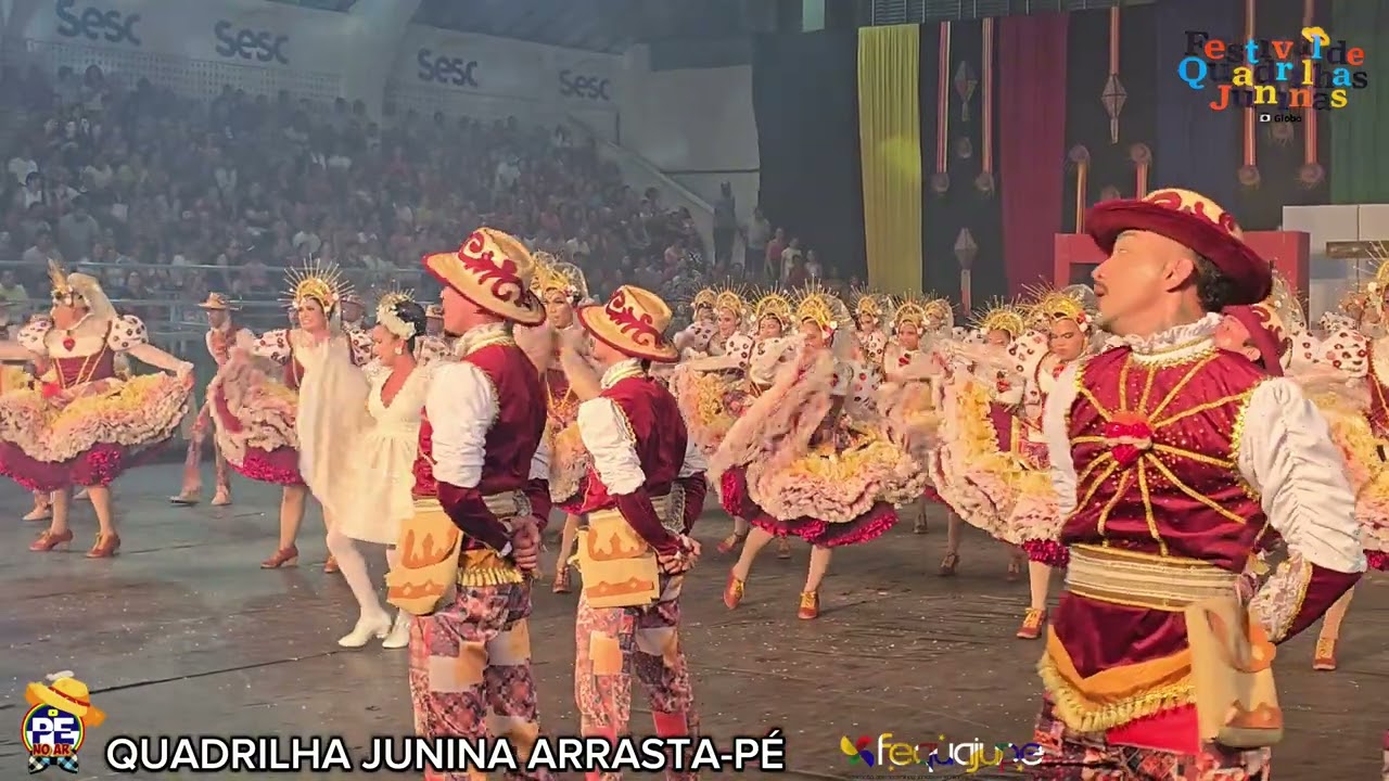 [SÃO JOÃO 2025] JUNINA ARRASTA-PÉ - FESTIVAL REGIONAL QUADRILHAS JUNINAS REDE GLOBO NORDESTE