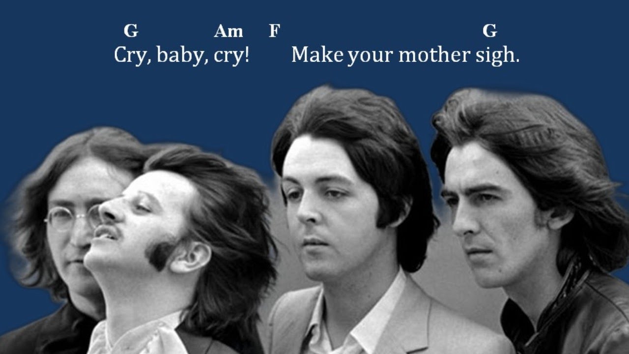 Chords for Cry Baby Cry (The Beatles)
