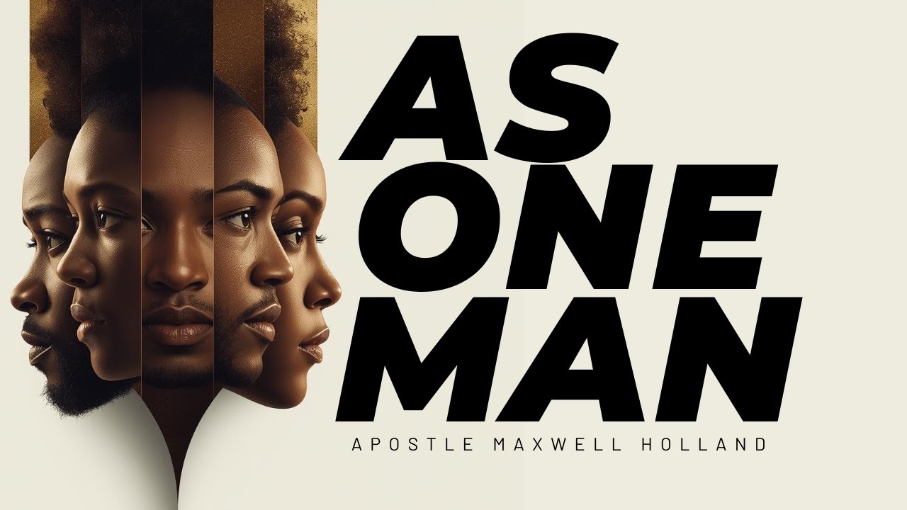 AS ONE MAN