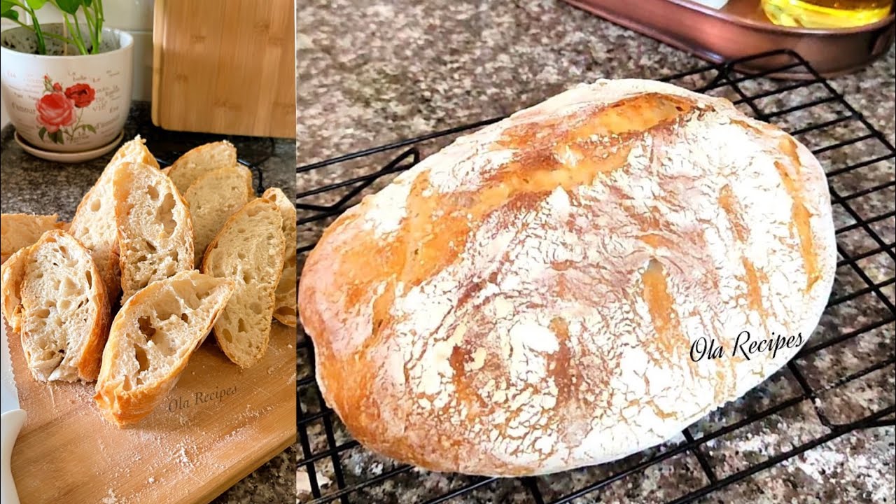 الخبز الريفي مكوناته بكل بيت وطعم وقوام خطير Rustic Bread
