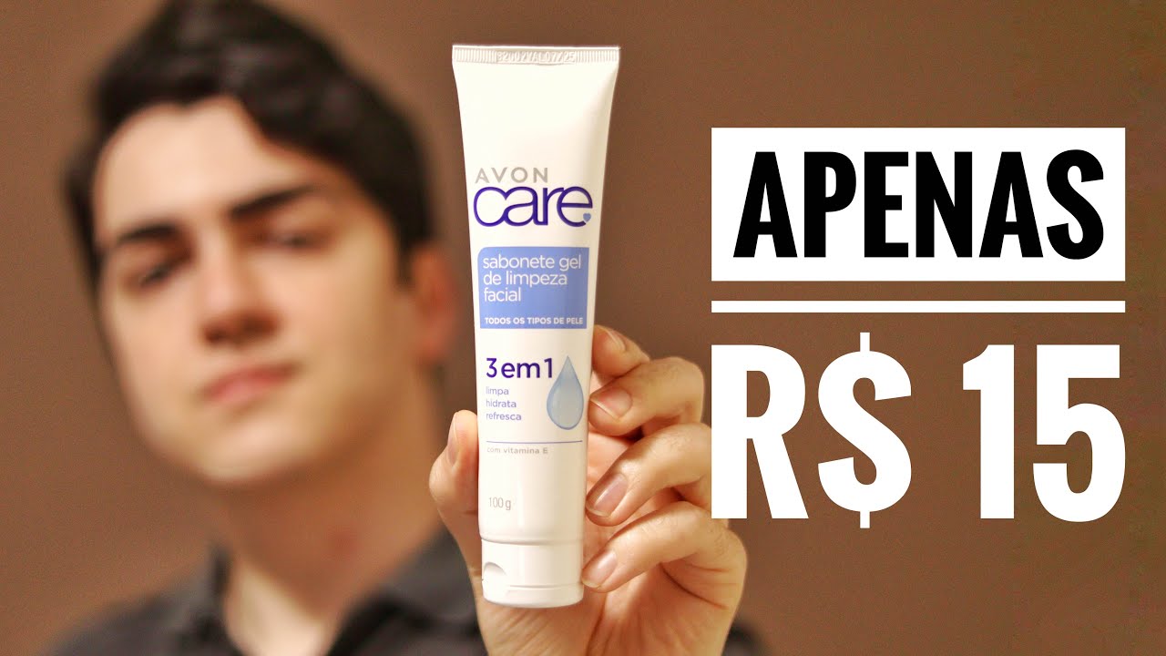 Sabonete Facial Avon Care 3 em 1! Com Vitamina E e para todos os tipos de pele - Skincare
