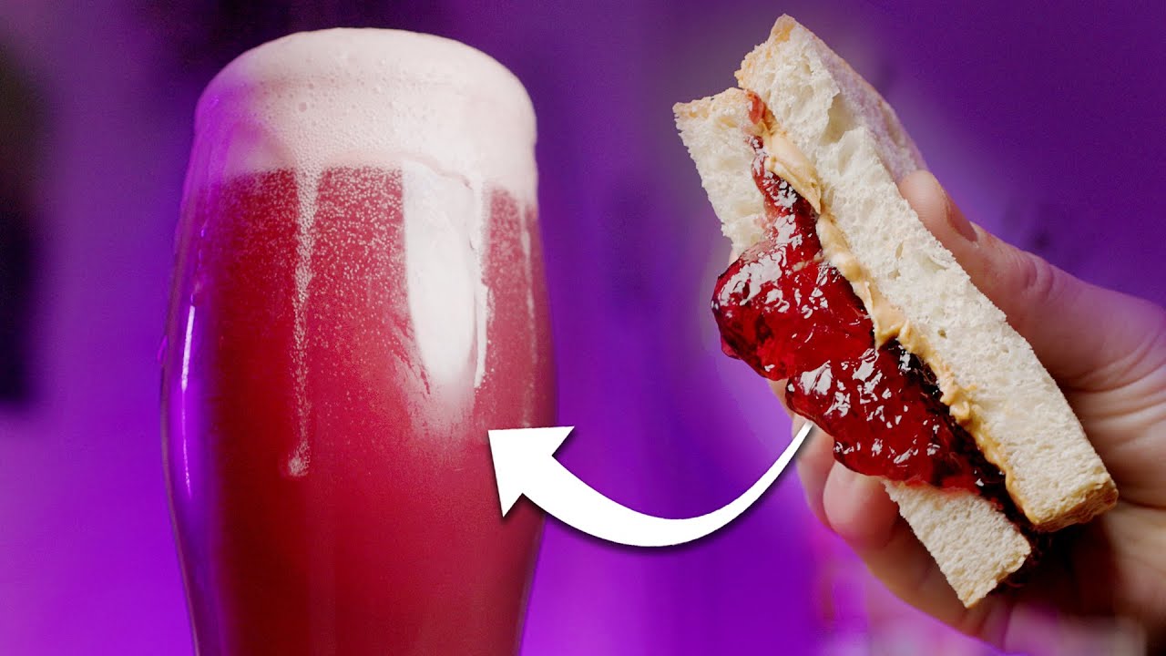 Turning a PB&J Sandwich into BEER 🥜🍇
