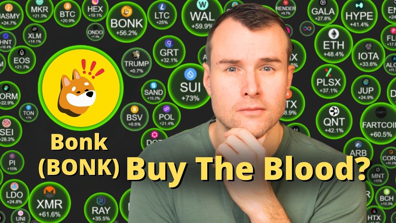 🔥 INSIDERS Loading Up on BONK - BONK Crypto Analysis
