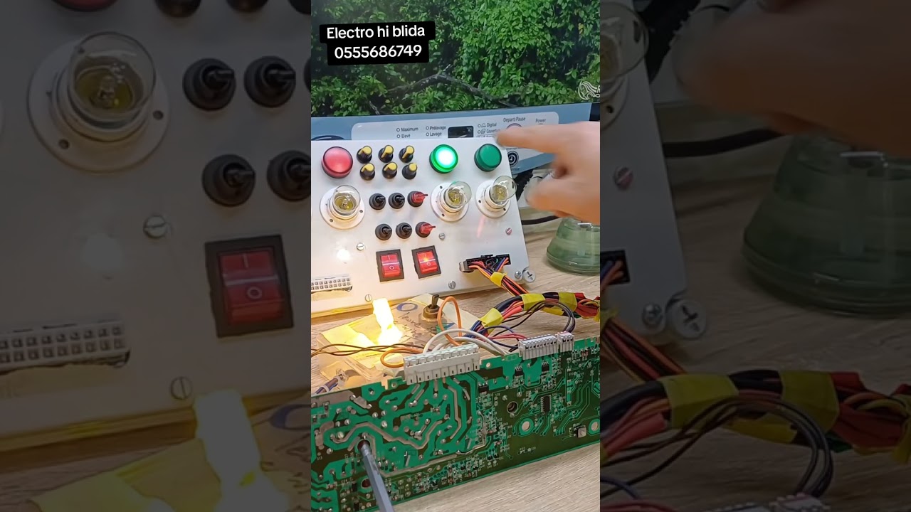 Reparation carte machine a laver Electrolux problème power  & software