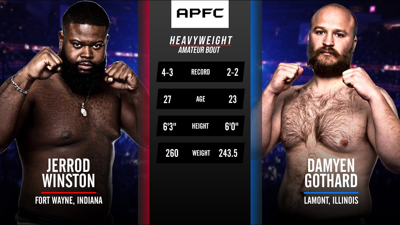 APFC 3: JERROD WINSTON vs DAMYEN GOTHARD | CRAZY #MMA KIMURA FINISH