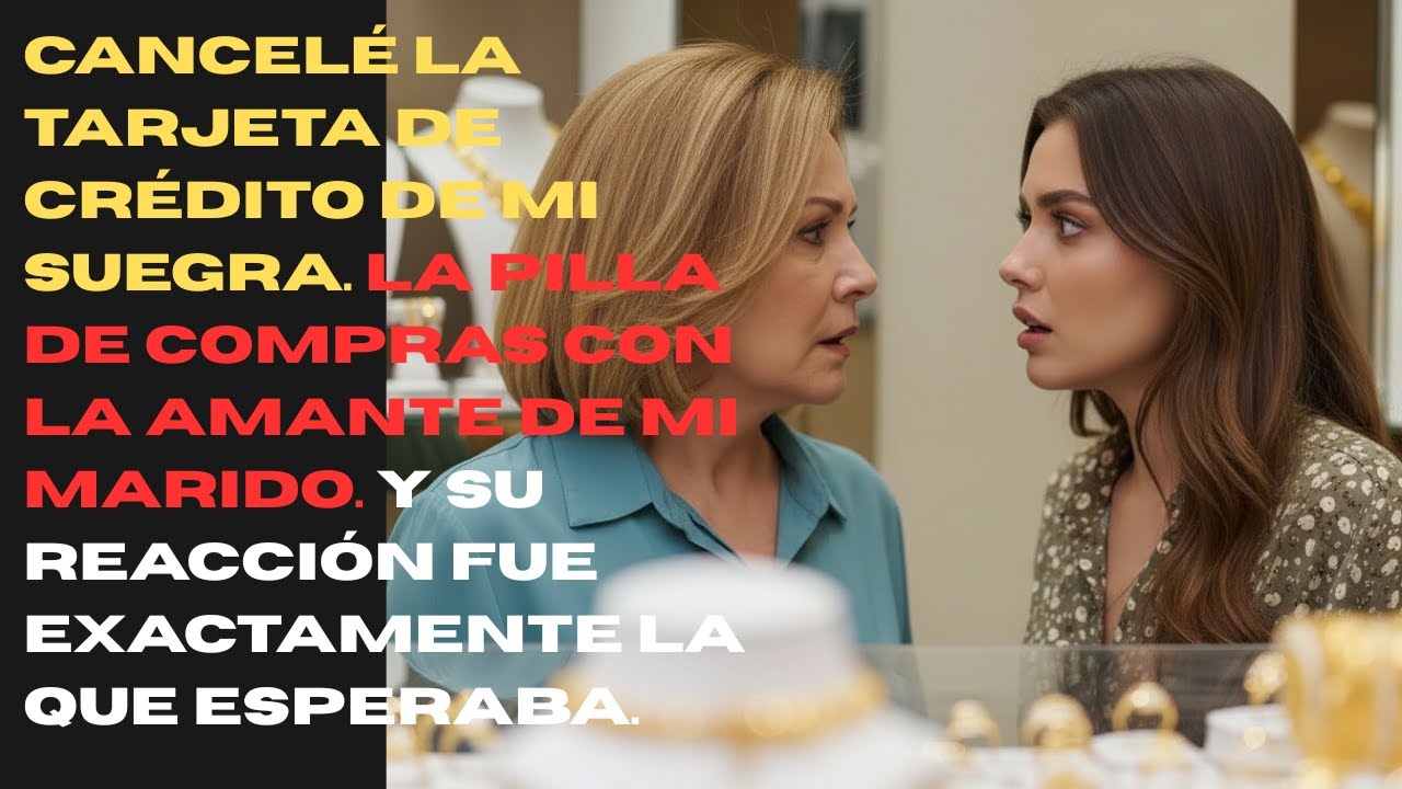 Cancelé La Tarjeta De Crédito De Mi Suegra, A Quien Descubrí Comprando Con La Amante De Mi Marido😈