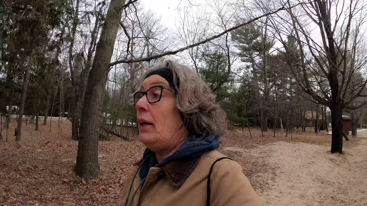 Hiking to Big Sable Light - Ludington State Park