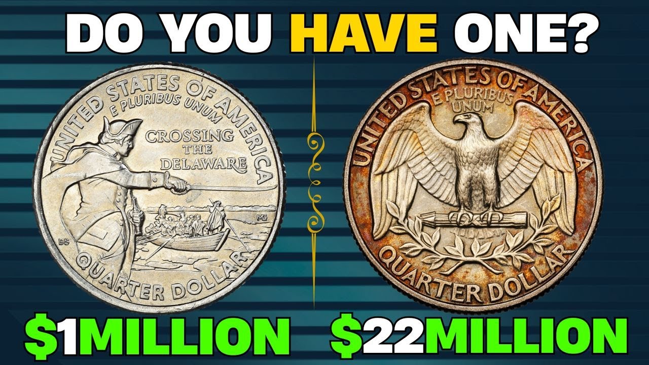 STOP Spending These Quarters! 2021-D Washington Crossing the Delaware Worth BIG Money!