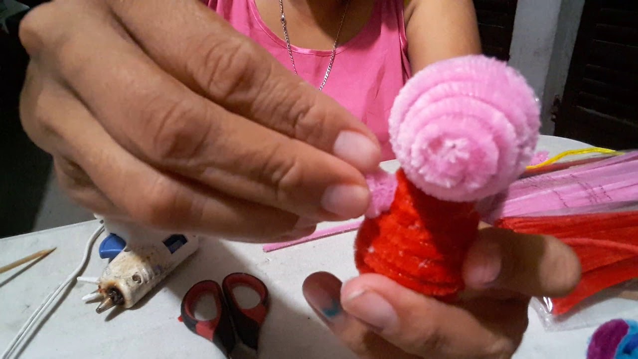 Peppa lapisero en limpiapipa