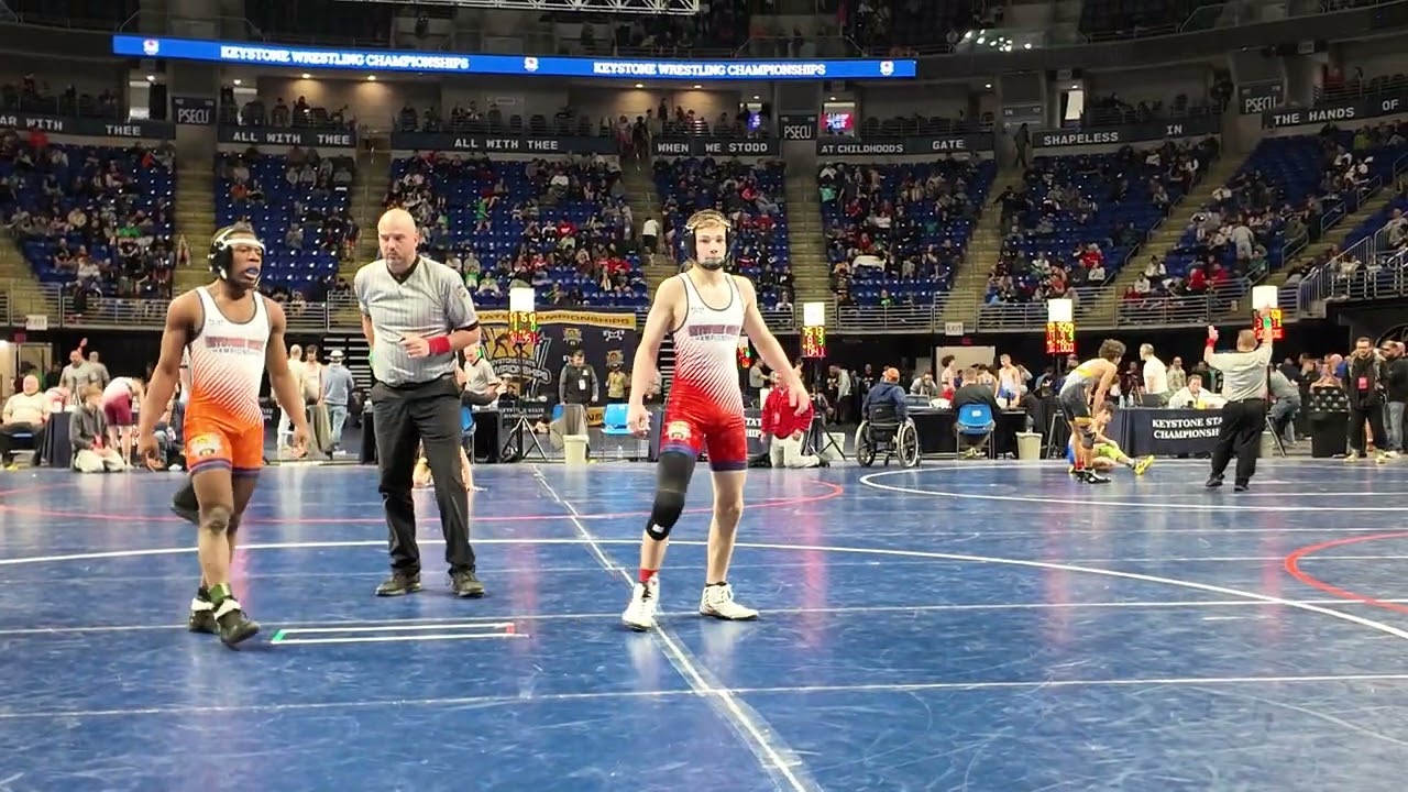 2026 Keystone State Championships Lucas Jones 132lb 14U Division.  Lucas Jones age 13