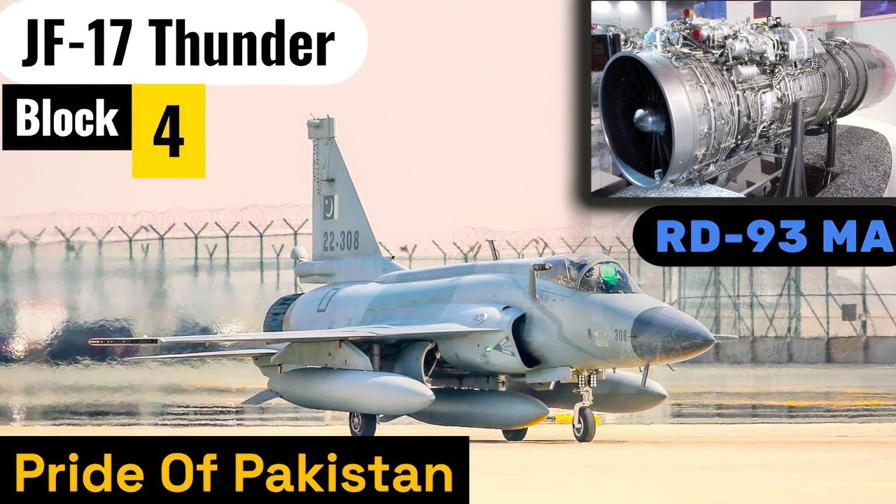 JF-17 Block 4 Upgrade! How Will the Russian RD-93MA Engine Change Everything?
