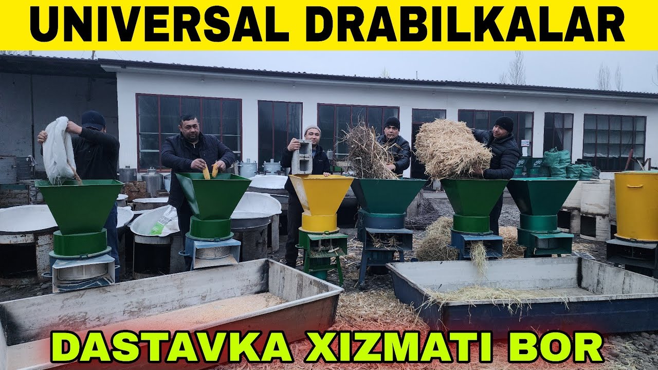 ARZON VA SIFATLI UNIVERSAL DRABILKALAR.  DASTAVKA XIZMATI BOR. 