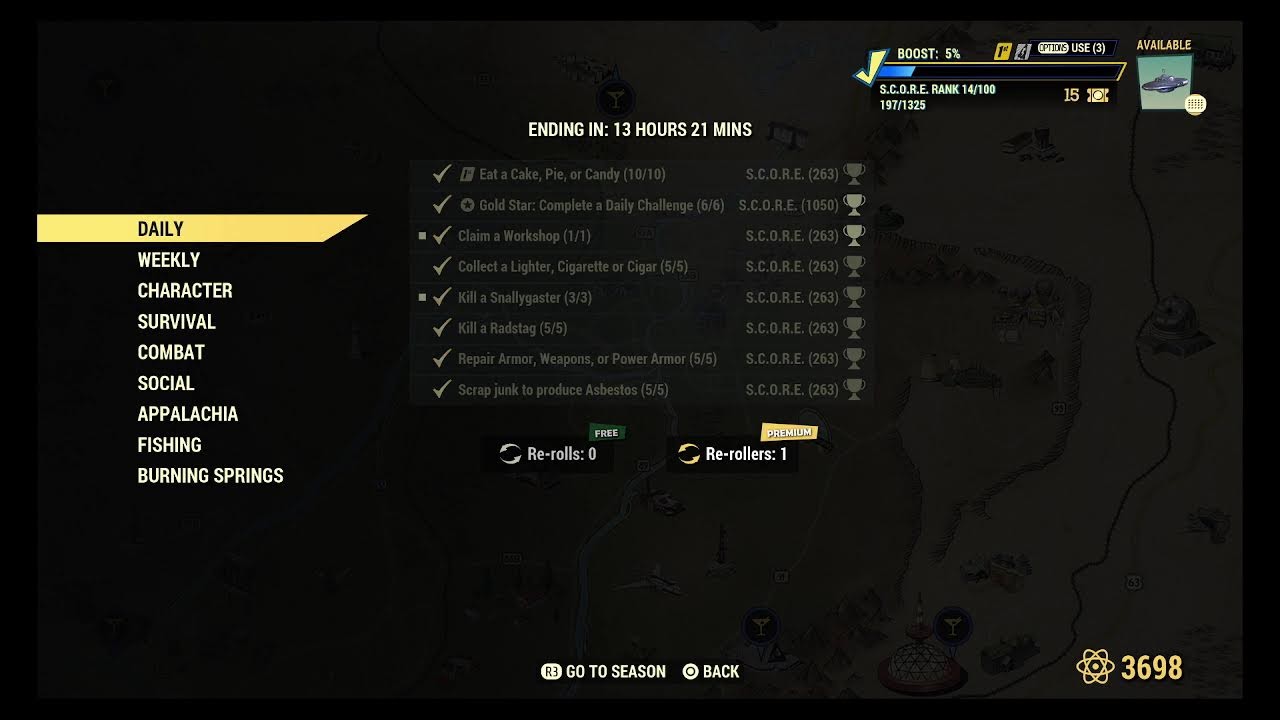 Fallout 76 Live GLOWING VEGGIE MAN GIVEAWAY, SEASON 24 GRIND, HELPING OTHERS COMPLETE THE PASS