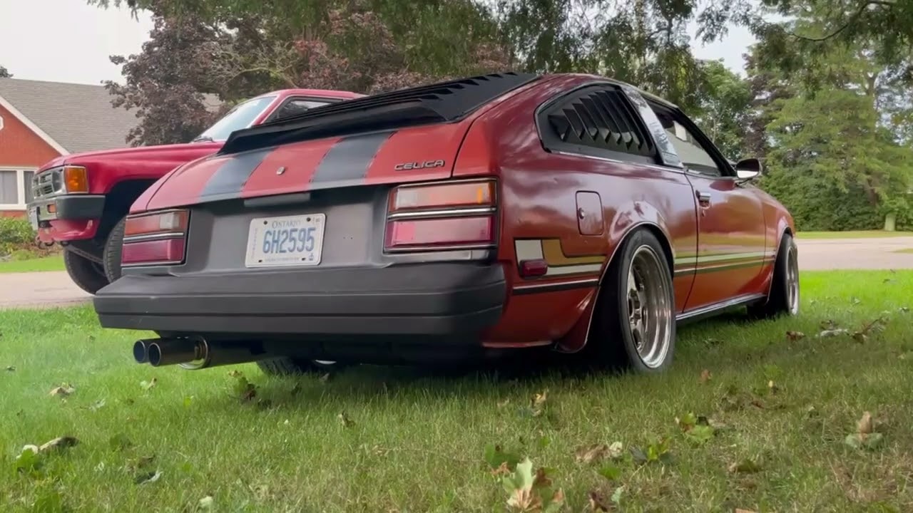 Celica ra40 20r pure idle #toyota #cars #celica #jdm #slammed #modified