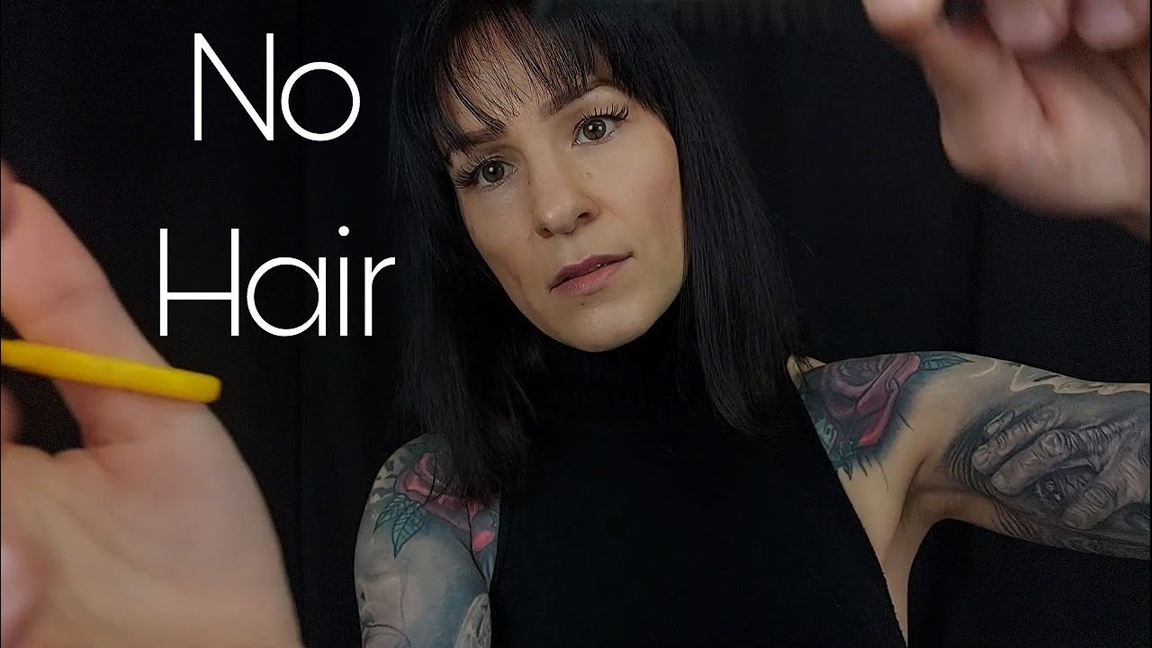 [ASMR] No Hair Hairdresser No talking