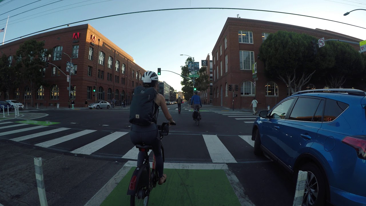 San Francisco: biking from Embarcadero to Potrero Hill (My daily commute)