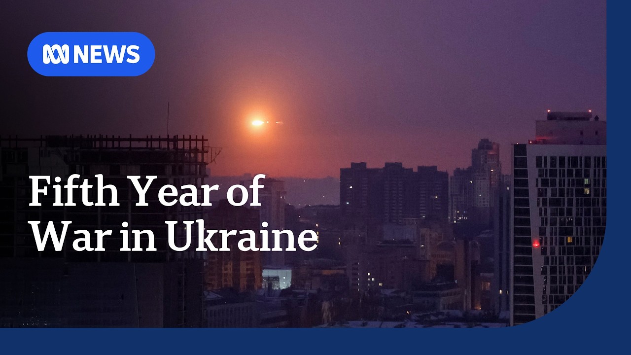 Life in Ukraine four years on from Russia's invasion | ABC NEWS