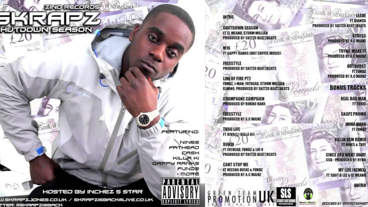 SKRAPZ - LINE OF FIRE PT.2 (FT. FUNDZ, J-MAN, FATHEAD, STORM MILLIAN & ELMEANO) [SHUTDOWN SEASON]